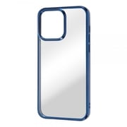 IN-P39HT2/AM [iPhone 14 Pro MAX用 ケース META Frame ブルー]