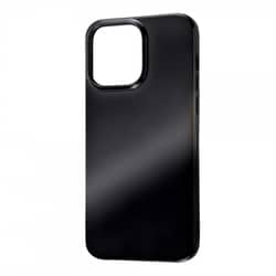 IN-P39HT2M/BM [iPhone 14 Pro MAX用 ケース MIRROR ブラック]