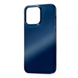 IN-P39HT2M/AM [iPhone 14 Pro MAX用 ケース MIRROR ブルー]