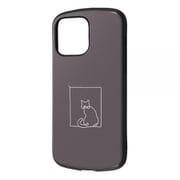 IN-CP39AC4/NK1 [iPhone 14 Pro MAX用 ケース MiA-c ネコ グレー]