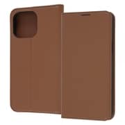 IN-P39ELC8/DK [iPhone 14 Pro MAX用 手帳型ケース ブラウン]