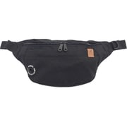 250-3052 クロ [KANGOL（カンゴール） ウエストバッグ ボディーバッグ ワンショルダー レザータグ アイレット Garside 軽量 多機能]