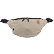 250-3052 ベージュ [KANGOL（カンゴール） ウエストバッグ ボディーバッグ ワンショルダー レザータグ アイレット Garside 軽量 多機能]