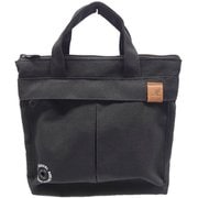 250-3053 クロ [KANGOL（カンゴール） 2WAY トートバッグ ヘルメットバッグ ショルダーバッグ レザータグ アイレット Garside 軽量 多機能]
