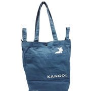 250-1490 ブルー [KANGOL（カンゴール） トートバック ショルダーバック B4 HEAD（ヘッド） ユニセックス 軽量 肩掛け 斜め掛け コットン]