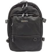 250-1293 マルチ [KANGOL（カンゴール） リュック バックパック Alterna 軽量 多機能 大容量 25L ボックスロゴ 刺繍 抗菌 B4 モバイル収納]