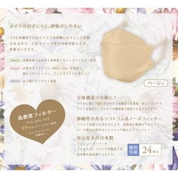 ヨドバシ.com - カミ商事 エルモア 3Dマスク ふつうサイズ ベージュ 肌