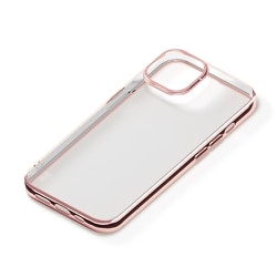 PG-22KTP10PK [iPhone 14用 メタルフレームソフトケース 背面クリア]