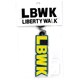 ラバーキーホルダー Logo LBWK Black KY58-BK