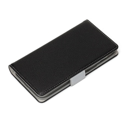 PG-22QFP07BK [iPhone 14 Pro用 プレミアムフリプカバー]