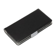 PG-22QFP07BK [iPhone 14 Pro用 プレミアムフリプカバー]