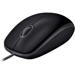 マウス 有線 3ボタン 静音 両利き用デザイン M110SNBK