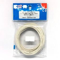 UL1007AWG22 L-10 WH [耐熱絶縁ビニル電線]