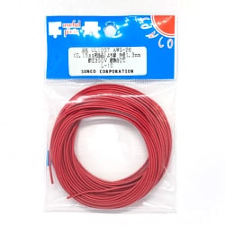 UL1007AWG26 L-10 RD [耐熱絶縁ビニル電線]