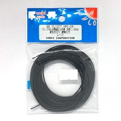 UL1007AWG28 L-10 BK [耐熱絶縁ビニル電線]