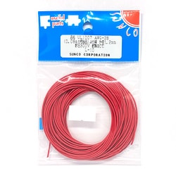 UL1007AWG28 L-10 RD [耐熱絶縁ビニル電線]