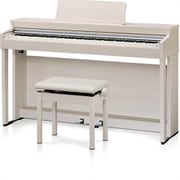 CN201A [電子ピアノ 88鍵 プレミアムホワイトメープル調 高低自在椅子 ヘッドフォン付き]
