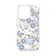 KSIPH-223-FFDB [iPhone 14 Pro用 ケース Protective Hardshell Flower Fields/Dusty Blue]