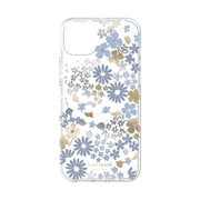 iPhone 14 Plus用 ケース Protective Hardshell Flower Fields/Dusty Blue KSIPH-224-FFDB