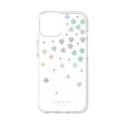 iPhone 14用 ケース Protective Hardshell Scattered Flowers/Iridescent KSIPH-222-SFIRC