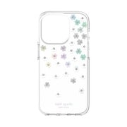 iPhone 14 Pro用 ケース Protective Hardshell Scattered Flowers/Iridescent KSIPH-223-SFIRC