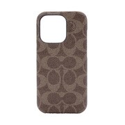 iPhone 14 Pro用 ケース Slim Wrap Signature C Khaki CIPH-118-SCTAN