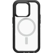 77-90065 [iPhone 14 Pro用 ケース DEFENDER XT CLEAR BLACK CRYSTAL]