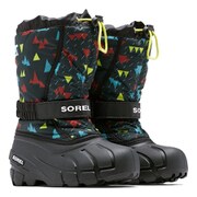 ユースフルーリープリント YOUTH FLURRY PRINT NY3504 011 Black, Black US5(23cm) [防寒ブーツ キッズ]