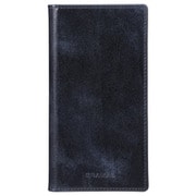 GBCMC-IP19NVY [iPhone 14用 G-FOLIO ミュージアムカーフレザー フォリオケース ネイビー]