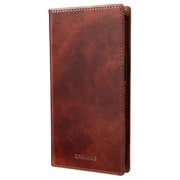 GBCMC-IP20BRW [iPhone 14 Pro用 ケース G-FOLIO ミュージアムカーフレザー フォリオケース ブラウン]