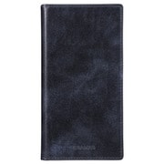 GBCMC-IP22NVY [iPhone 14 Pro MAX用 G-FOLIO ミュージアムカーフレザー フォリオケース ネイビー]