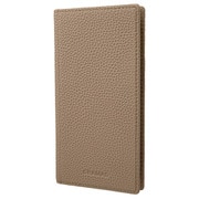 GBCSC-IP20TPE [iPhone 14 Pro用 ケース G-FOLIO シュランケンカーフレザー フォリオケース トープ]