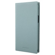 GBCSC-IP21BBL [iPhone 14 Plus用 シュランケンカーフレザー フォリオケース ベイビーブルー]