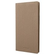 GBCSC-IP22TPE [iPhone 14 Pro Max用 G-FOLIO シュランケンカーフレザー フォリオケース トープ]