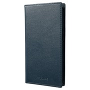 GBCIG-IP20NVY [iPhone 14 Pro用 G-FOLIO イタリアンジェニュインレザー フォリオケース ネイビー]