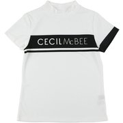 CECIL CGF2101TEWH2 [ラインロゴ モックネックSS]