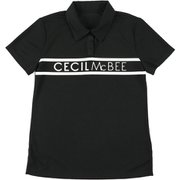 CECIL CGF2105PLBK1 [ラインロゴ ポロシャツSS]