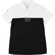 CECIL CGF2106PLWH2 [バイカラー ポロシャツSS]