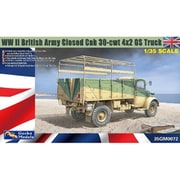 35GM0072 1/35 WW.II イギリス陸軍 30-cwt 4×2 GSトラック クロースドキャブタイプ [組立式プラスチックモデル]