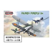 PK72159 1/72 フェアリー ファイアフライII M ベルギー WW.II 戦闘機 [組立式プラスチックモデル]