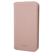 CBCSH-IP19PNK [iPhone 14用 Shrink PUレザー フォリオケース アンティークローズ]
