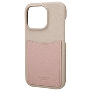 CSCSH-IP20SBP [iPhone 14 Pro用 Shrink PUレザーケース サンド/アンティークローズ]