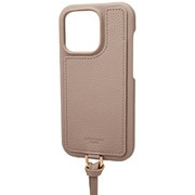 CSSSH-IP20TPE [iPhone 14 Pro用 Shrink PUレザー ショルダーストラップケース トープ]