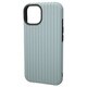 CHCRB-IP19BLU [iPhone 14用 Rib ハイブリッドケース スモーキーブルー]