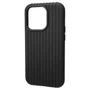 CHCRB-IP20BLK [iPhone 14 Pro用 Rib ハイブリッドケース マットブラック]