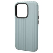 CHCRB-IP20BLU [iPhone 14 Pro用 Rib ハイブリッドケース スモーキーブルー]