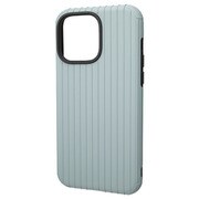 CHCRB-IP22BLU [iPhone 14 Pro Max用 Rib ハイブリッドケース スモーキーブルー]