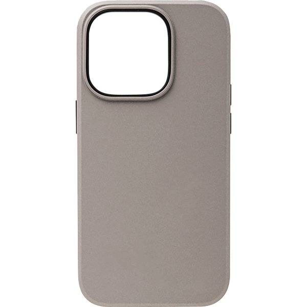 UNI-CSIP22MP-1STGG [iPhone 14 Pro用 ケース Smooth Touch Hybrid Case greige]