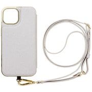 ML-CSIP22M-2CBWS [iPhone 14用 ケース Cross Body Case Duo white silver]