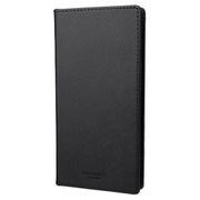CBCSF-IP19BLK [iPhone 14用 G-FOLIO サフィアーノ PUレザー フォリオケース アーバンブラック]